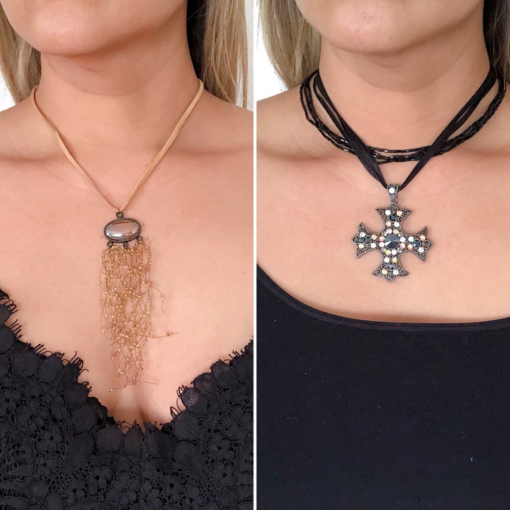NWOT Bundle of 2 Beautiful Chokers